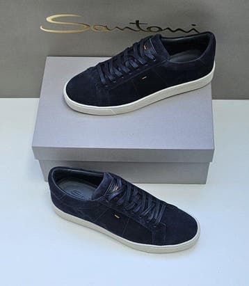 Santoni - Sneakers - Maat: EU 45 - Nieuw met tags
