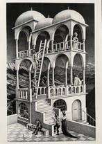 M.C. Escher (1898-1972) - 5 prints: „Relativity“,