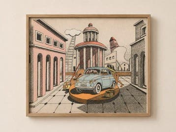 Fernando Bellver (1954) - 500 según de Chirico