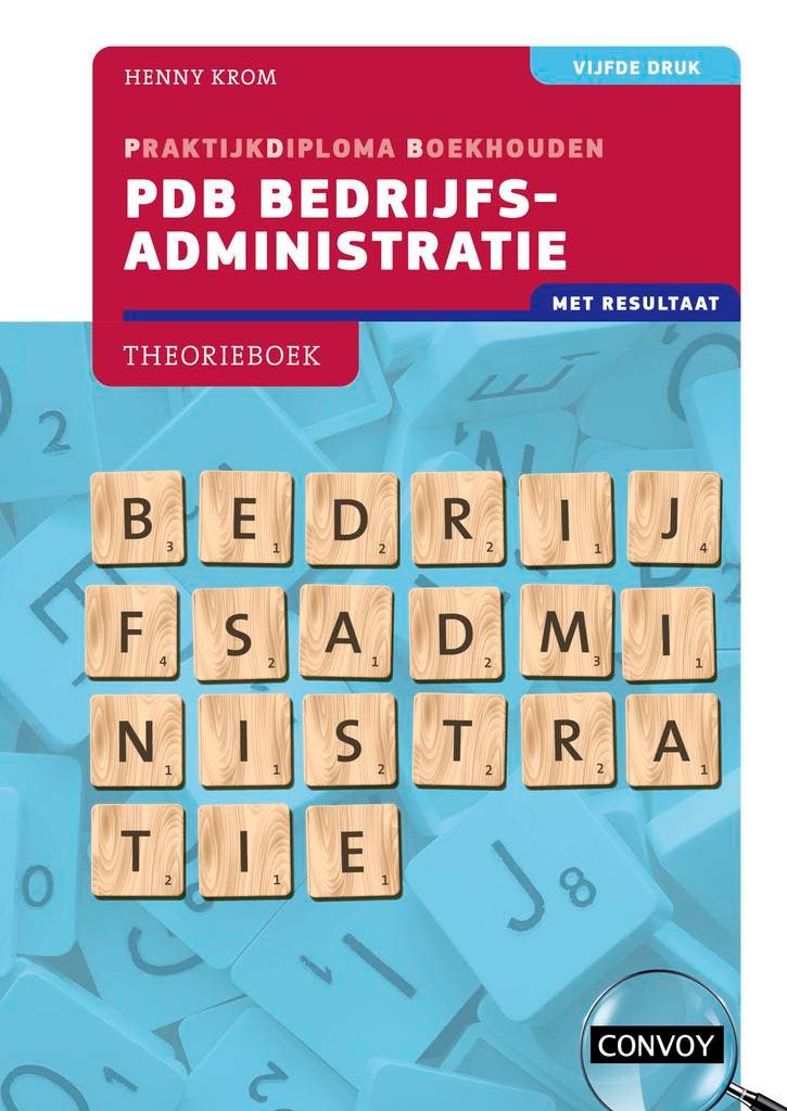 5e druk / PDB Bedrijfsadministratie met resultaat /, Boeken, Economie, Management en Marketing, Zo goed als nieuw, Verzenden
