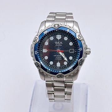 Citizen - Air Diver - Zonder minimumprijs -, Handtassen en Accessoires, Horloges | Heren, Nieuw