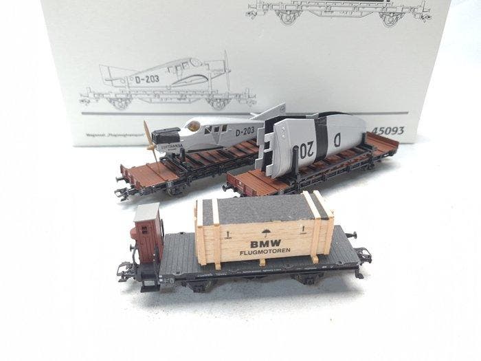 Märklin H0 - 45093 - Modeltrein goederenwagonset (1) -, Hobby & Loisirs créatifs, Trains miniatures | HO