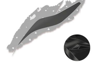 Koplampspoilers voor Ford Mondeo MK4 (Type BA7) SB307-G, Verzenden
