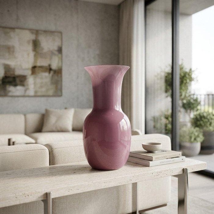 Vaas - Muranoglas - Vaas Murano, hoogte 28 cm, Antiek en Kunst, Antiek | Glaswerk en Kristal