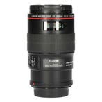 Canon EF 100mm f/2.8L Macro IS USM met garantie, Ophalen of Verzenden, Gebruikt