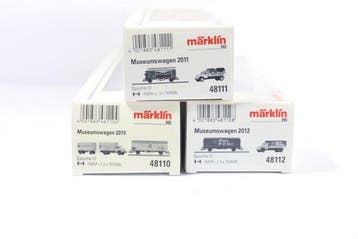 Märklin H0 - 2010/2011/2012 - Modeltrein goederenwagon (3) -, Nieuw