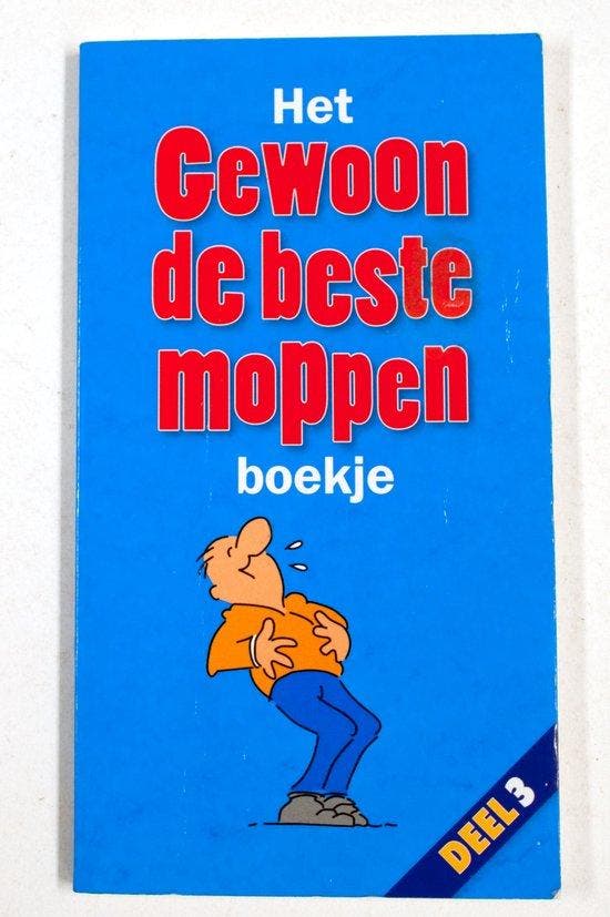 Het gewoon de beste moppen boekje deel 3 - books, Livres, Livres Autre, Envoi