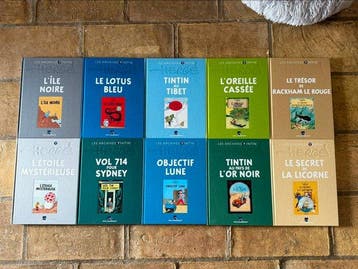 Tintin - Les Archives Tintin T1 à T24 - 24 albums - Beperkte, Livres