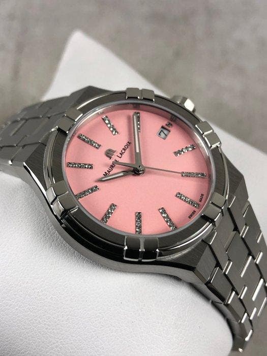 Maurice Lacroix - Aikon Pink Diamonds Colours Edition -, Bijoux, Sacs & Beauté, Montres | Hommes
