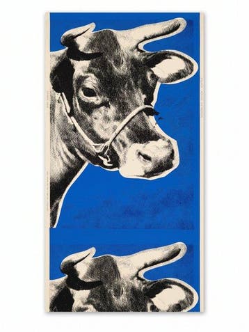 Andy Warhol (1928-1987) (after) - Cow, Antiek en Kunst