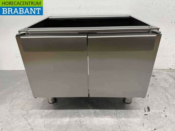HCB RVS Onderstel met 2 klapdeuren 650 Series 70 cm Horeca, Ophalen of Verzenden