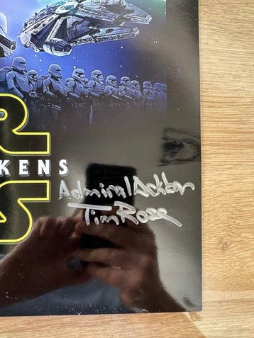 Signed by Anthony Daniels, Tim Rose, John Boyega, Brian, Verzamelen, Nieuw