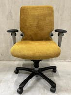 Haworth Comforto 77 NPR 1813 - Merk Bureaustoel, Verzenden, Geel, Zo goed als nieuw, Bureaustoel