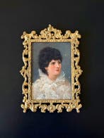 Italiaanse school (XX) - La contessa, Antiek en Kunst