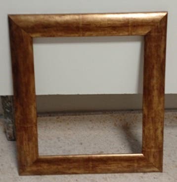 Vitrinelijst (12) - Lindehout, Vurenhout - Vintage gouden, Antiquités & Art