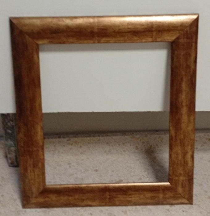 Vitrinelijst (12) - Lindehout, Vurenhout - Vintage gouden, Antiquités & Art, Curiosités & Brocante