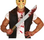 Halloween Bloederige Machete 74cm, Verzenden, Nieuw