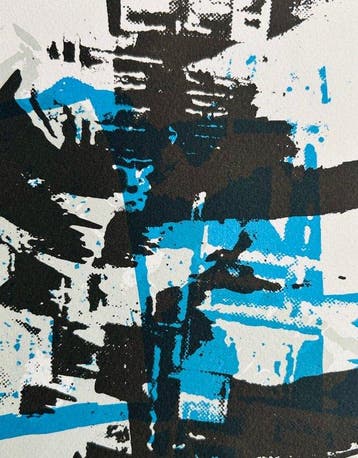 Jack Dufour (XXème) - Abstraction - Lithographie originale
