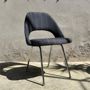 Knoll - Eero Saarinen - Stoel (2) - Metaal, Verchroomd
