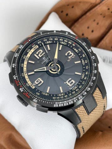 Perrelet - Turbine Pilot Grand Raid XL Automatic Limited, Nieuw
