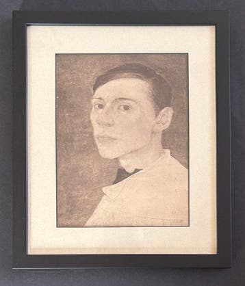 Jan Mankes (1889-1920), after - Zelfportret