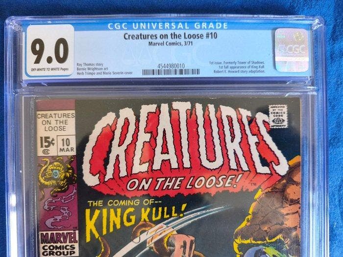 Creatures on the Loose #10 - 1 St full appearance of King, Livres, BD | Comics