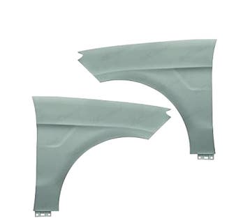 Aile Avant Look Amg Pour Mercedes Classe M W166 11-15 Alumin, Verzenden