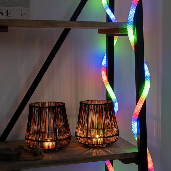 Corde LED connectée avec télécommande - 5 m | 250 LED | RVB, Huis en Inrichting, Woonaccessoires | Overige, Verzenden