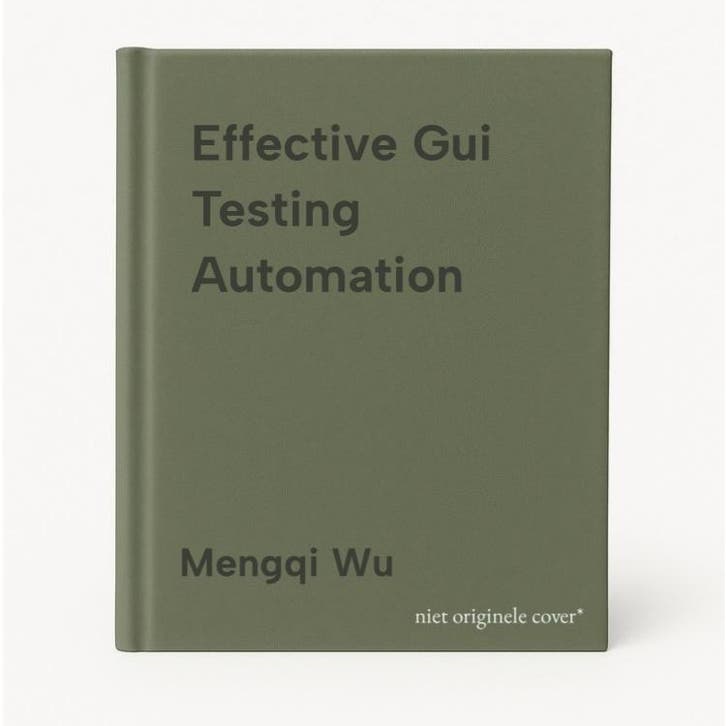 Effective Gui Testing Automation 9780782143515 Mengqi Wu, Boeken, Taal | Engels, Gelezen, Verzenden