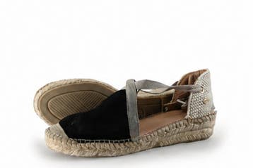 Fred de La Bretoniere Espadrilles in maat 38 Zwart, Espadrilles, Verzenden, Zwart, Fred de La Bretoniere