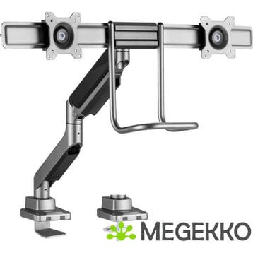 Equip 650161 monitorarm Grijs, Verzenden, Nieuw
