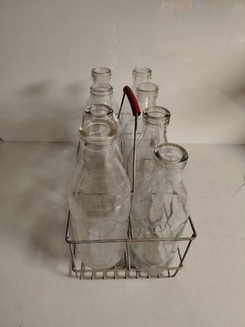 Latteria - 1950-1960 - Reclamebord (7) - Glas, Aluminium
