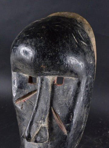 Zeldzaam masker van gerechtigheid - Guéré / Wé - Ivoorkust