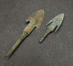Bronstijd Brons Getande pijlpunten - 58 mm (Zonder