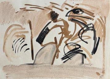 Marcus de Vestele (1941-2024) - Composition Cobra énergique, Antiek en Kunst