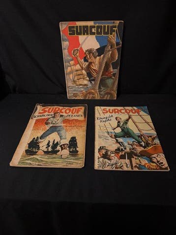 Surcouf - 3 Album - 1952/1953, Nieuw