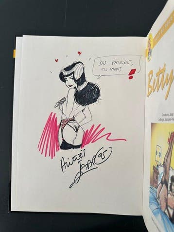 Betty Page + dédicace - C - 1 Album - Eerste druk - 2004, Livres