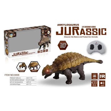 RC Dinosaurus (Ankylosaurus) met Afstandsbediening -, Verzenden, Nieuw