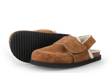 Nubikk Pantoffels Meisjes in maat 33 Cognac, Verzenden, Jongen of Meisje, Nubikk, Schoenen