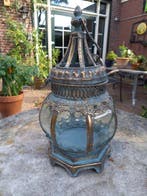 Lanterne - Lanterne à bougie - 32 cm - Verre, Métal