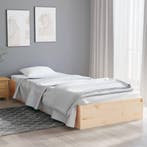 vidaXL Bedframe massief hout 90x190 cm, Huis en Inrichting, Slaapkamer | Bedden, Verzenden, Nieuw