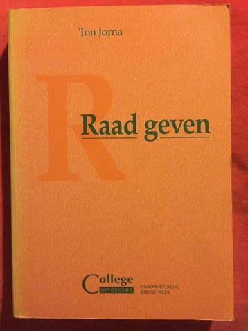Raad geven / Humanistische bibliotheek 9789052560762, Verzenden, T. Jorna