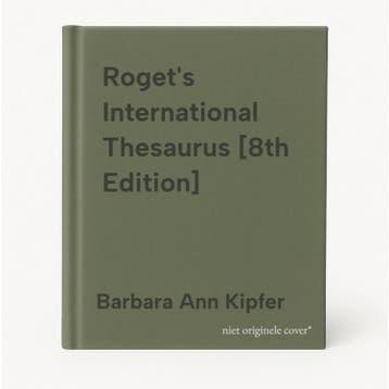 Rogets International Thesaurus [8th Edition] 9780062843739, Verzenden, Barbara Ann Kipfer