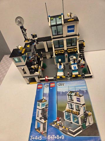 Lego Set - 7744 - Ville - LEGO City Politiebureau 7744, Nieuw