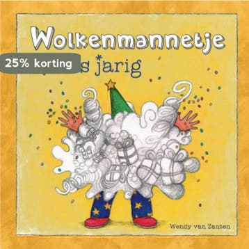 Wolkenmannetje is jarig / Wolkenmannetje / 2 9789082402018, Verzenden, Gelezen, Wendy van Zanten