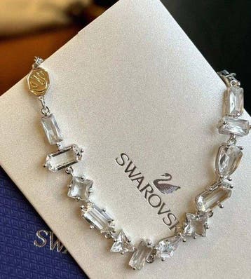 Swarovski - Synthetische edelsteen - Metaal - Armband