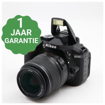 10% korting | Nikon D5300 + AF-S 18-55mm f/3.5-5.6G ED II DX, Verzenden, Zo goed als nieuw