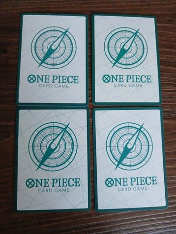 Bandai - 4 Card - One Piece - One Piece TCG – Set di 4 DON!!