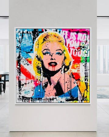 Mikko - Marilyn Monroe Life Is Rough - XXL (NO RESERVE!)