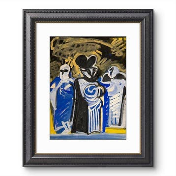 Marcus de Vestele (1941-2024) - Belle composition Cobra aux, Antiek en Kunst, Kunst | Schilderijen | Modern